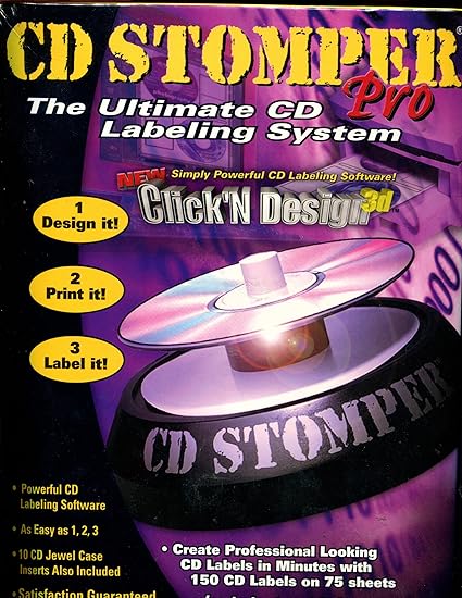 Amazon.com: CD Stomper Pro, The Ultimate CD Labeling System