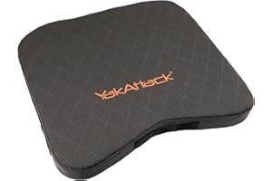 YakAttack MultiFlex Kayak Seat Cushion – Medium to Firm Dual-Density Firmness | Anti-Slip & Quick-Dry | Lightweight Kayak Sea