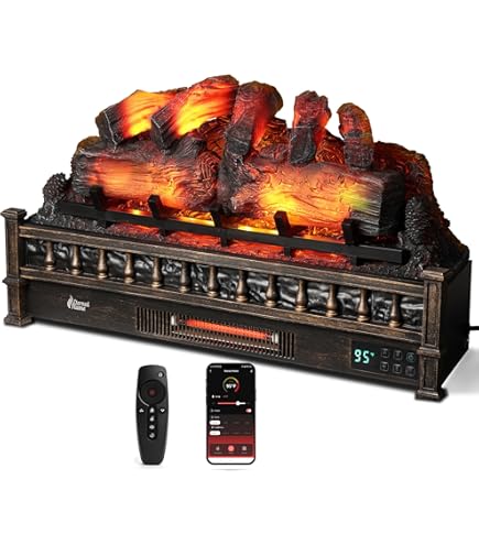 Amazon.com: TURBRO Eternal Flame 26-Inch Infrared Quartz Electric