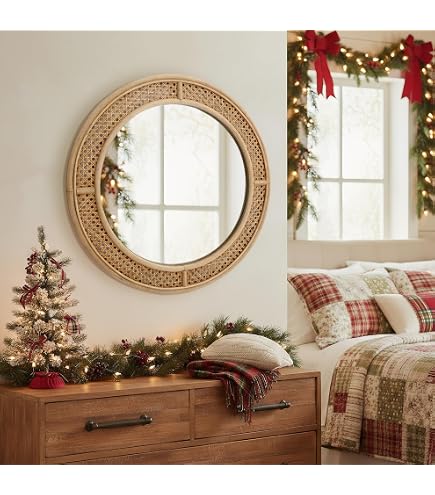 Amazon.com: Uttermost 08169 Mariner - Round Mirror-47 Inches Tall
