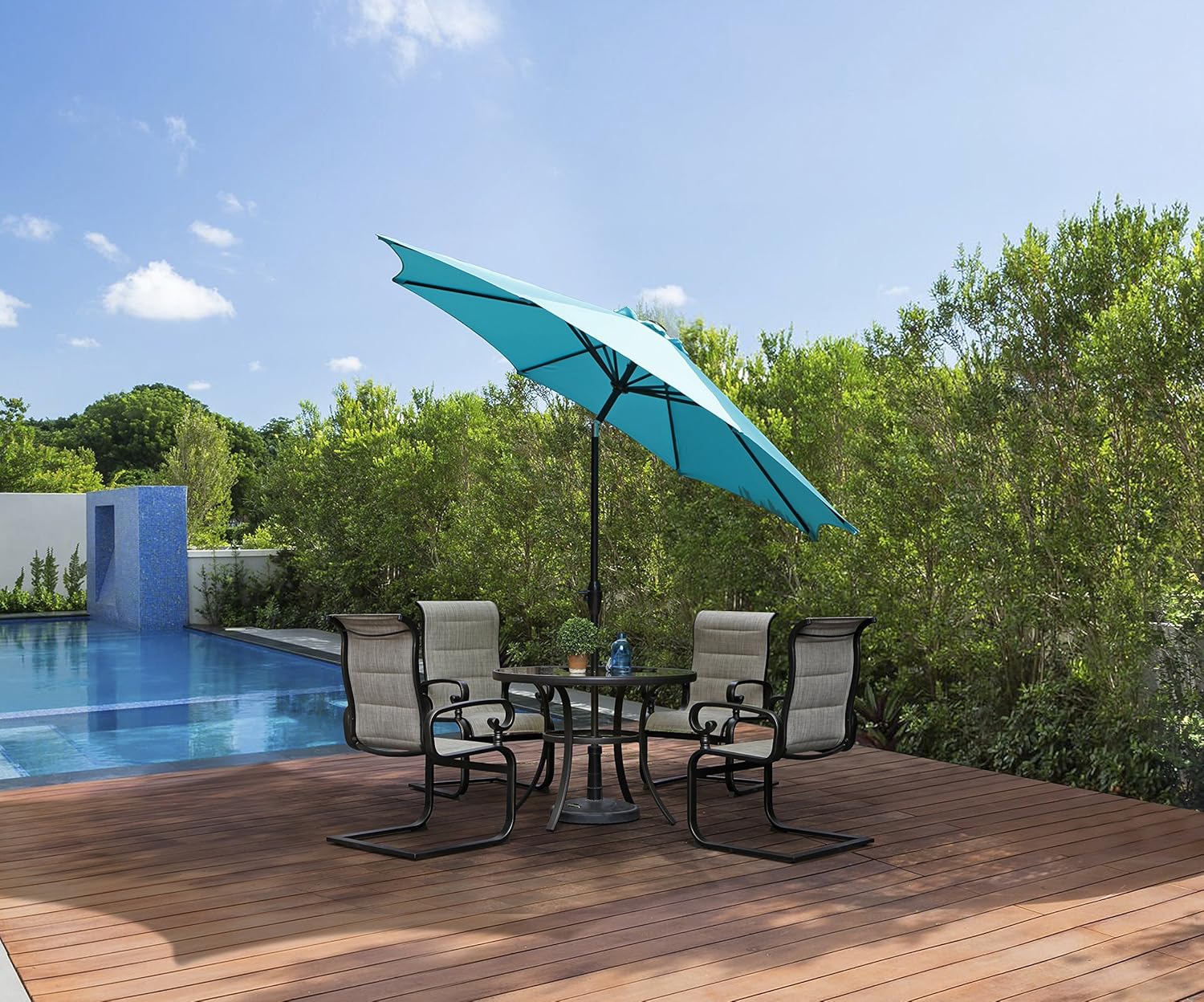 Uv Protected Outdoor Umbrella Beige Grand Patio 7 5 Aluminum Market Patio Umbrella Umbrellas