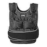SPRI 20 lb Weighted Vest for Women & Men