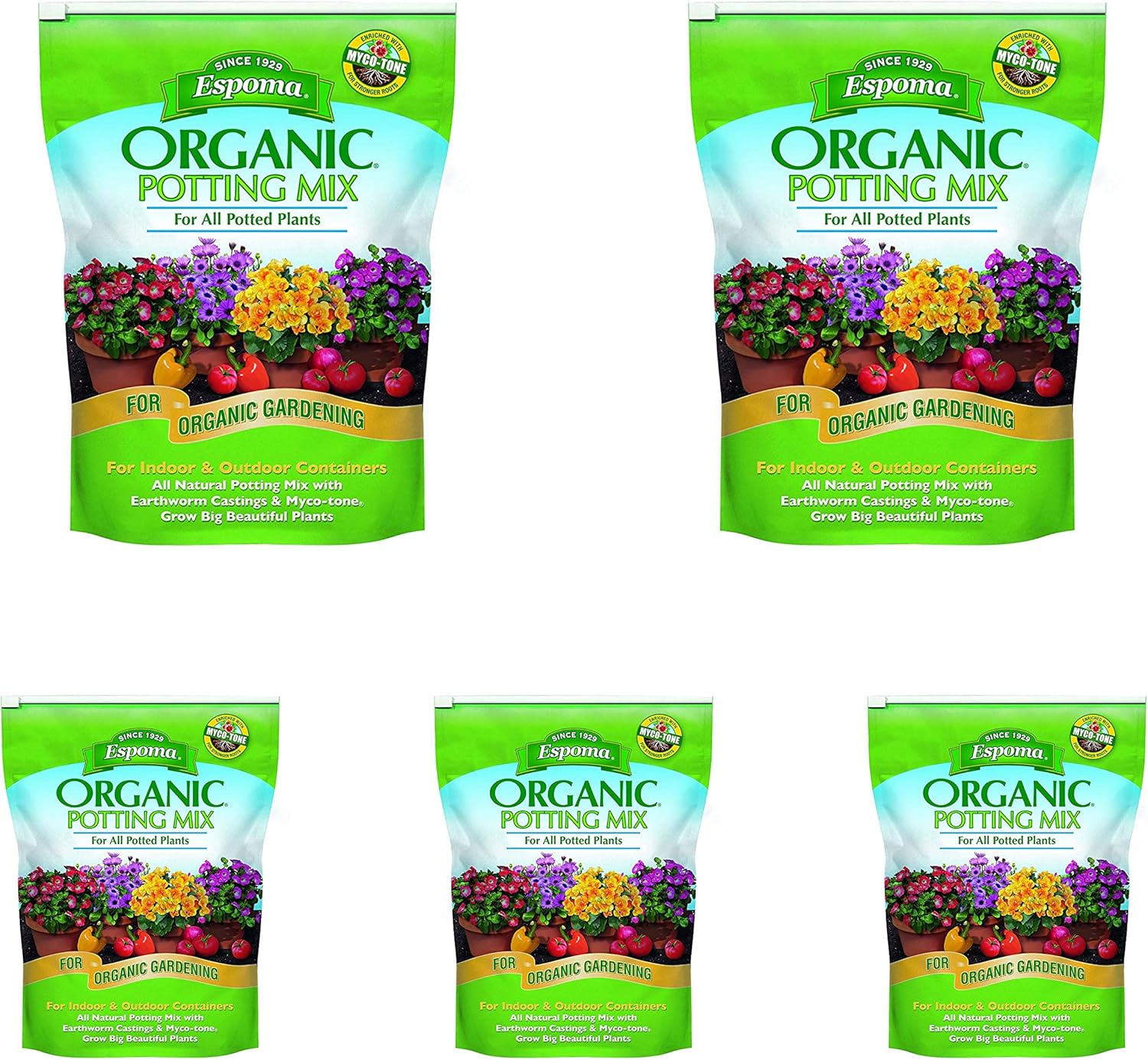 Espoma AP8 8-Quart Organic Potting Mix : Soil : Garden & Outdoor