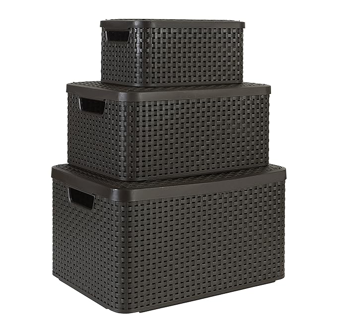 Keter Curver Style Baskets Set of 3