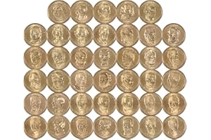 PROFILE COINS & COLLECTIBLES 2007-2020 Presidential Dollar 40 Coin Complete Design Set Uncirculated