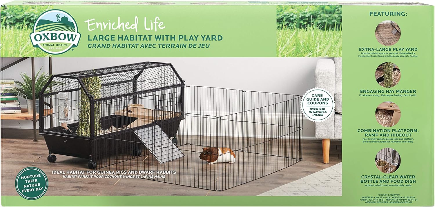 oxbow rabbit habitat assembly