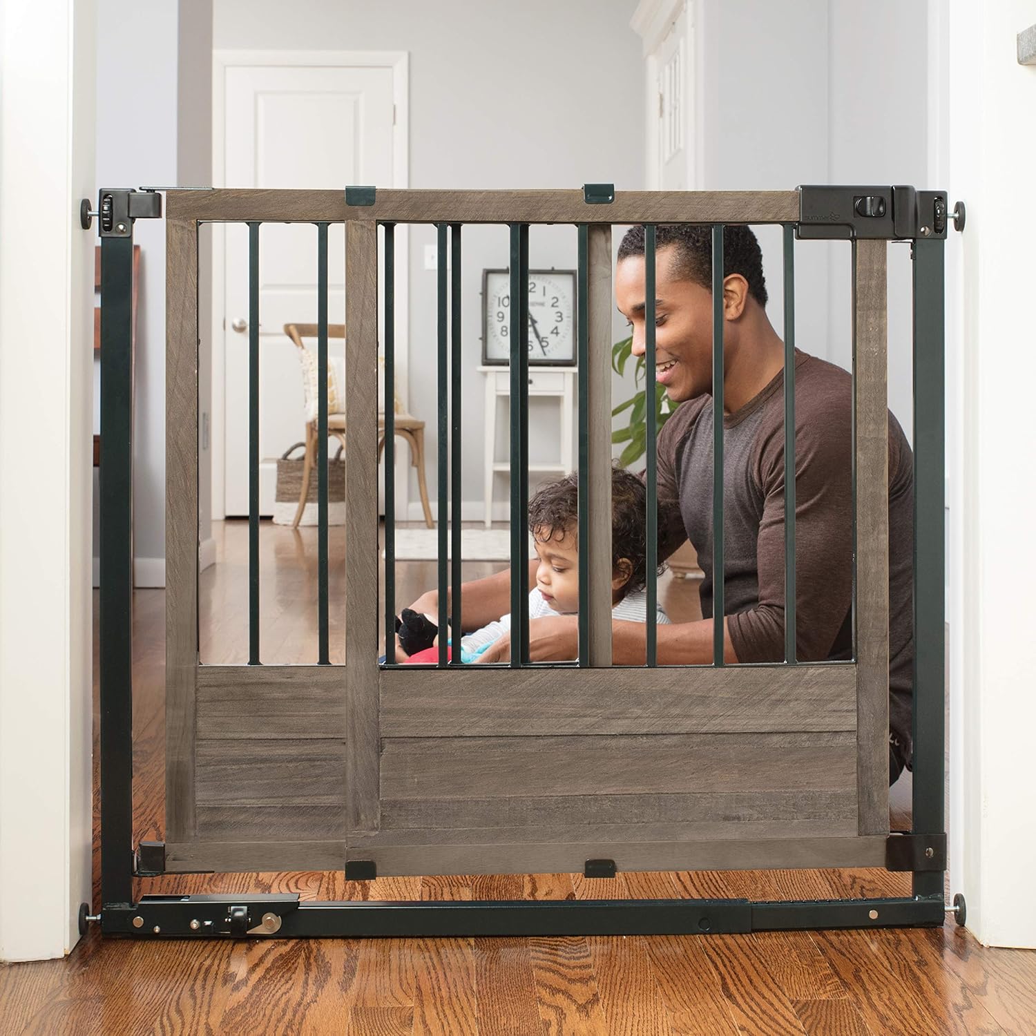 summer rustic home baby gate