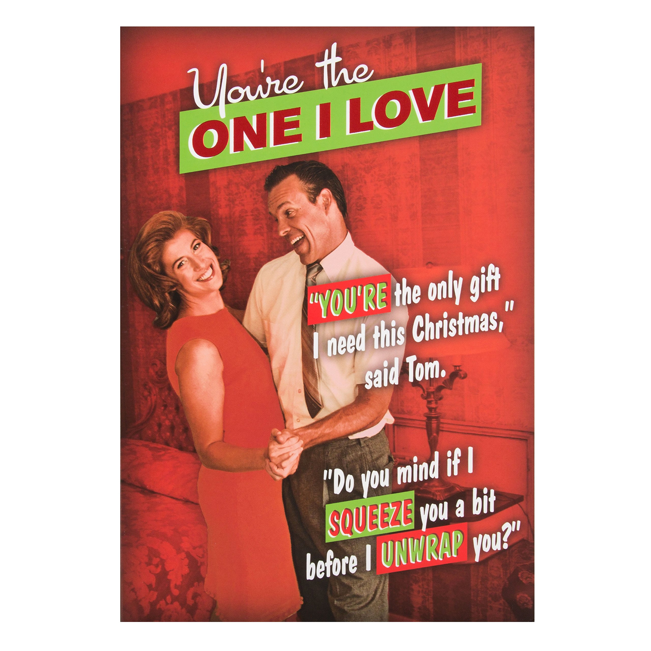 Hallmark One I Love Christmas Card 'Only Gift I Need' - Medium