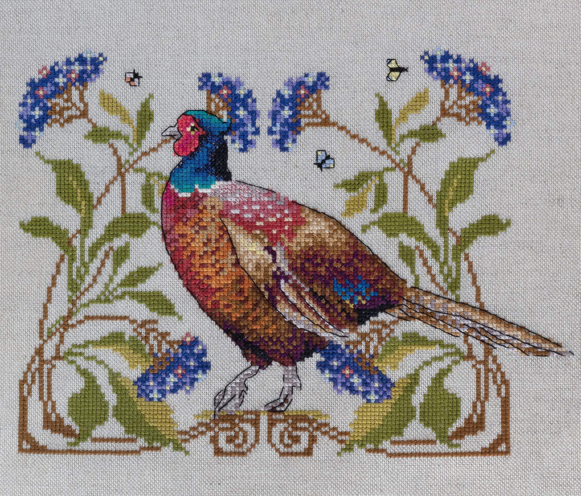 Merejka Counted Cross Stitch Kit, Cotton, Multicoloured, 22x16 cm