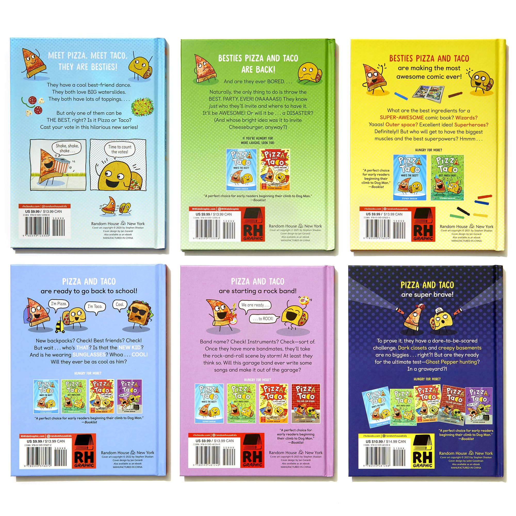 Pizza and Taco Lunch Special: 6-Book Boxed Set: Books 1-6 (A Graphic Novel Boxed Set) Pizza and Taco Lunch Special: 6-Book Boxed Set: Books 1-6 (A Graphic Novel Boxed Set) Pizza and Taco Lunch Special: 6-Book Boxed Set: Books 1-6 (A Graphic Novel Boxed Set) Hardcover