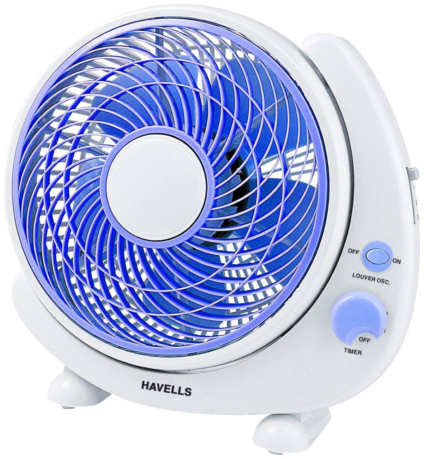 Buy Havells Cresent 250mm Personal Fan (Blue) Online at Low Prices in