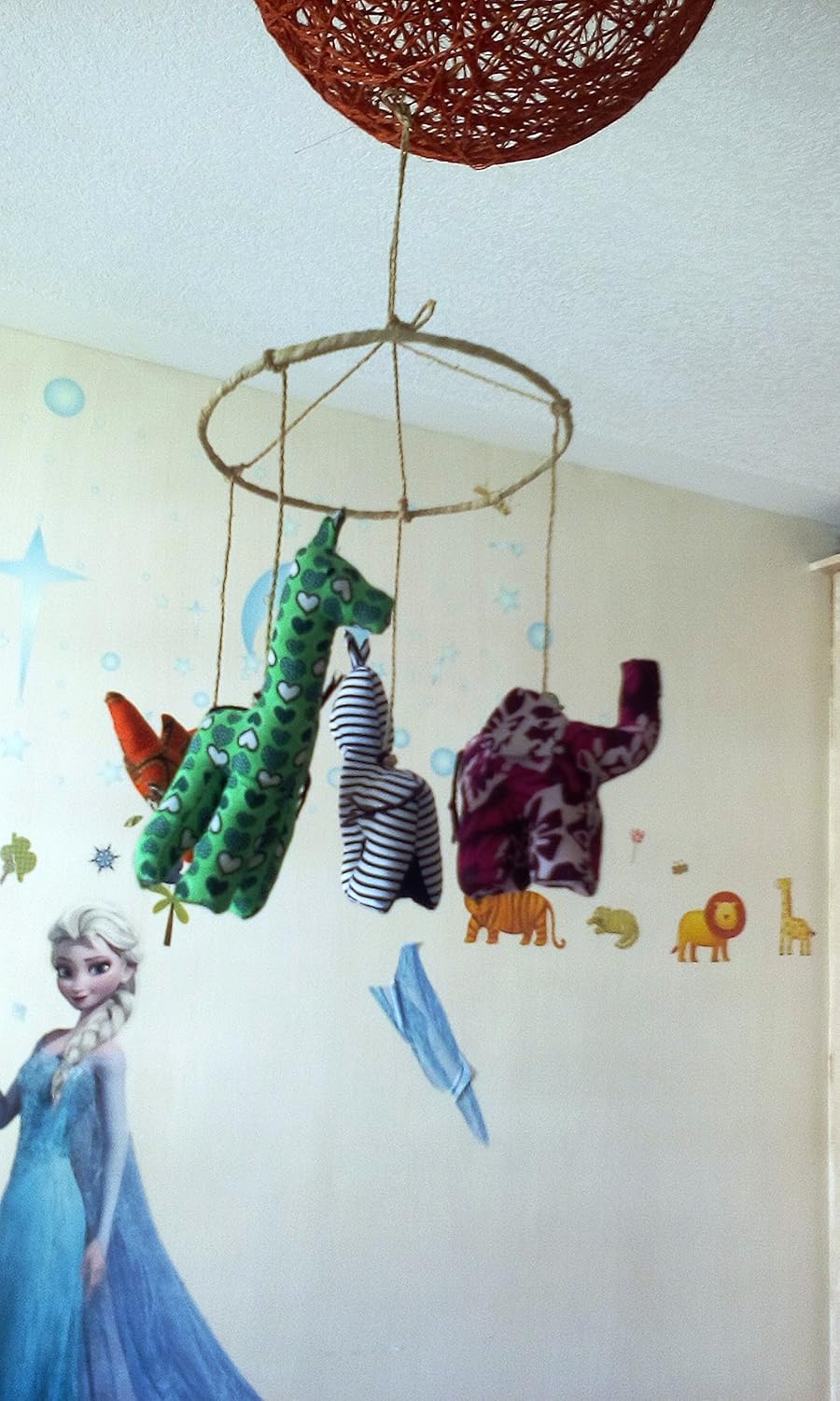 jungle nursery mobile