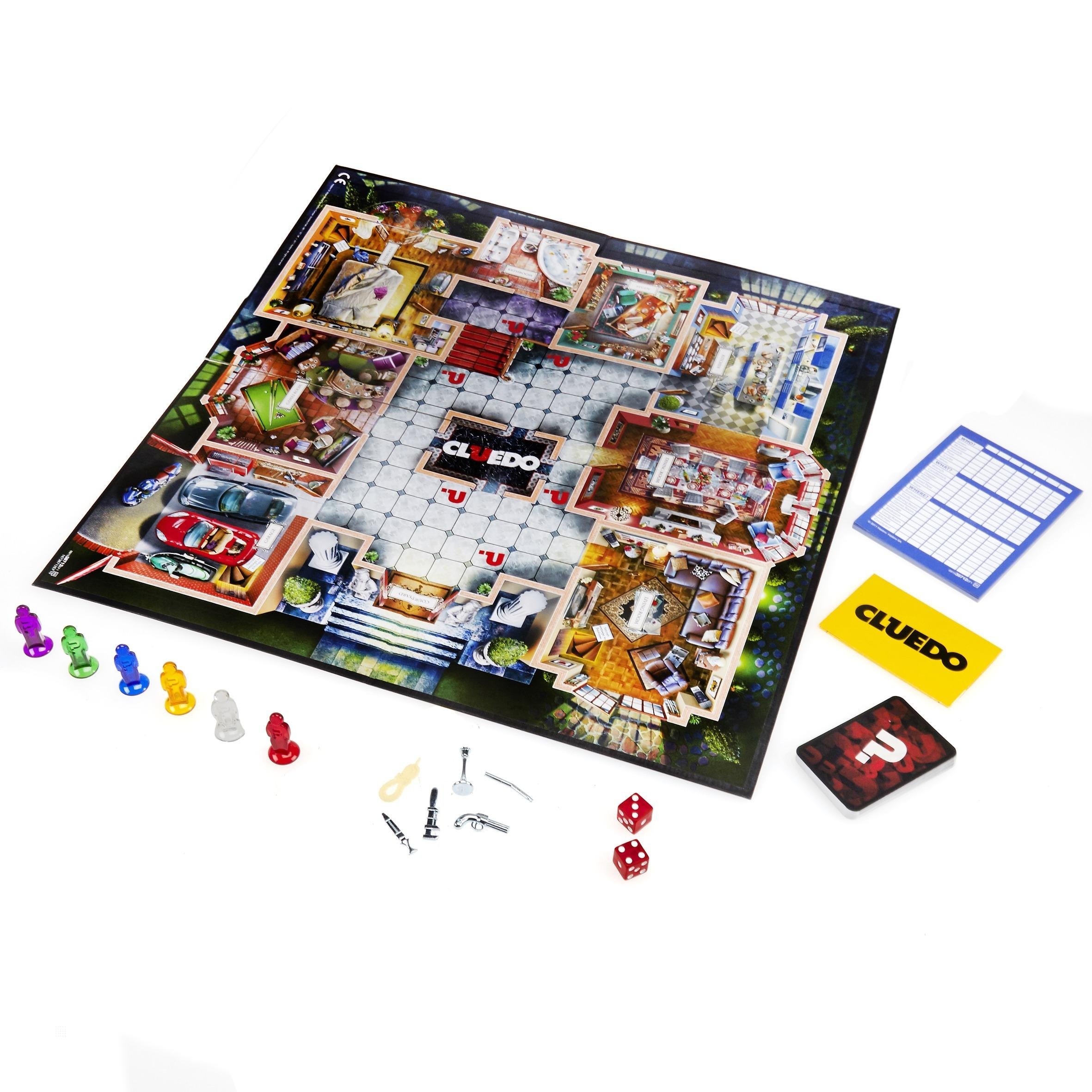 Hasbro Gaming - Cluedo Family Game (Hasbro 38712) (French version)