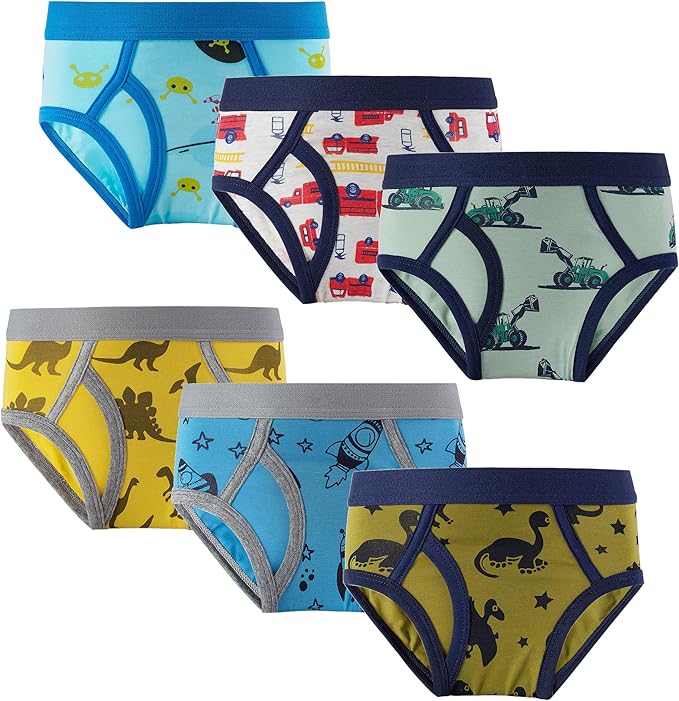 Evercute Boys Cotton Briefs Underwear Cool & Dry Multipack