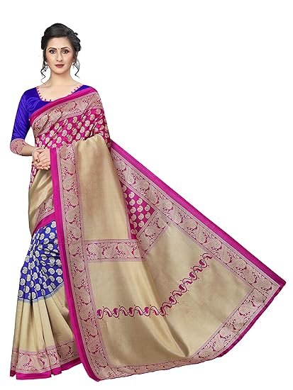 Saree For Women Half Sarees Under 399 2019 Beautiful For Women saree free size with blouse piece