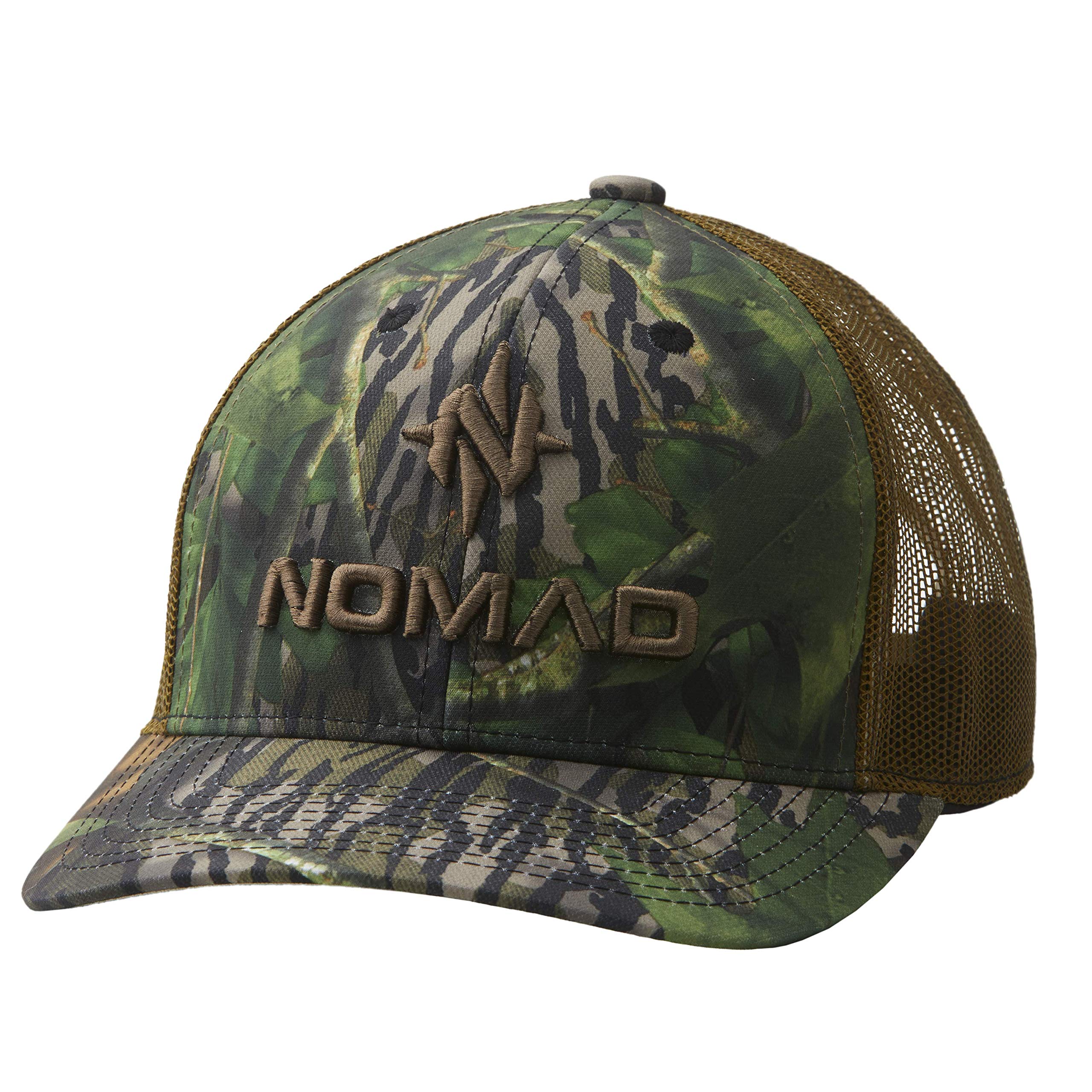 Nomad Mens Trucker Hat | Turkey Hunting Camo Hat