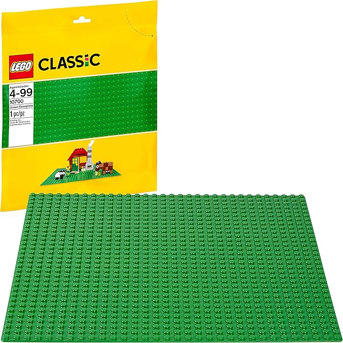 LEGO Classic Green Baseplate Supplement by LEGO: Amazon.es: Juguetes y juegos
