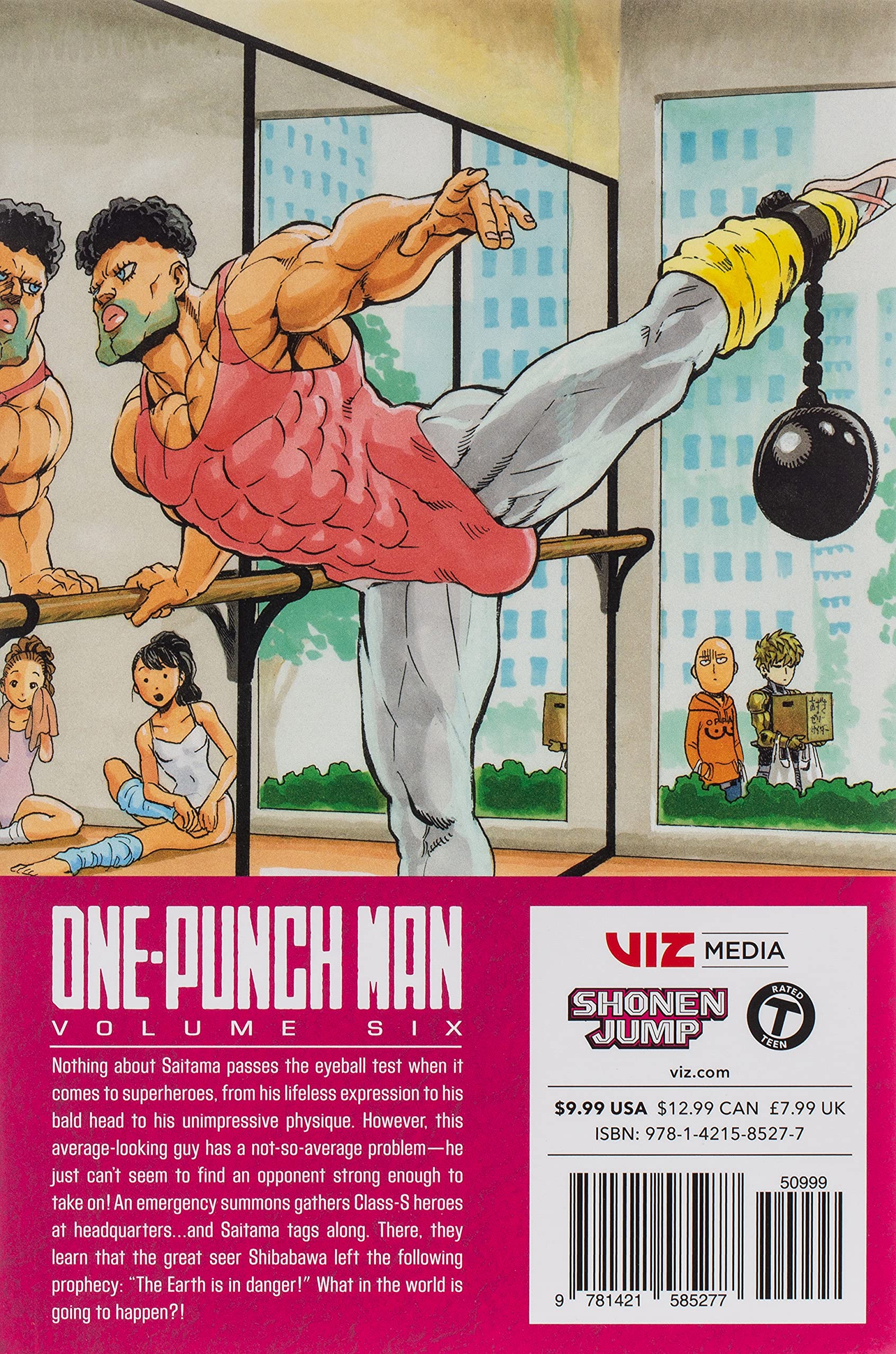 Amazon Com One Punch Man Vol 6 6 One Murata Yusuke Books