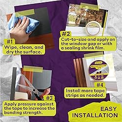 ATack Transparent Window Weather Sealing