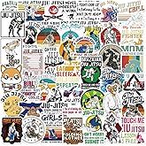 50PCS Jujutsu Stickers Brazilian Jiu-Jitsu Sticker for Water Bottles Laptop Luggage Phone, Kechup Cute Sport Stickers for Adults Teens Vinyl Waterproof Decals Cool Sticker
