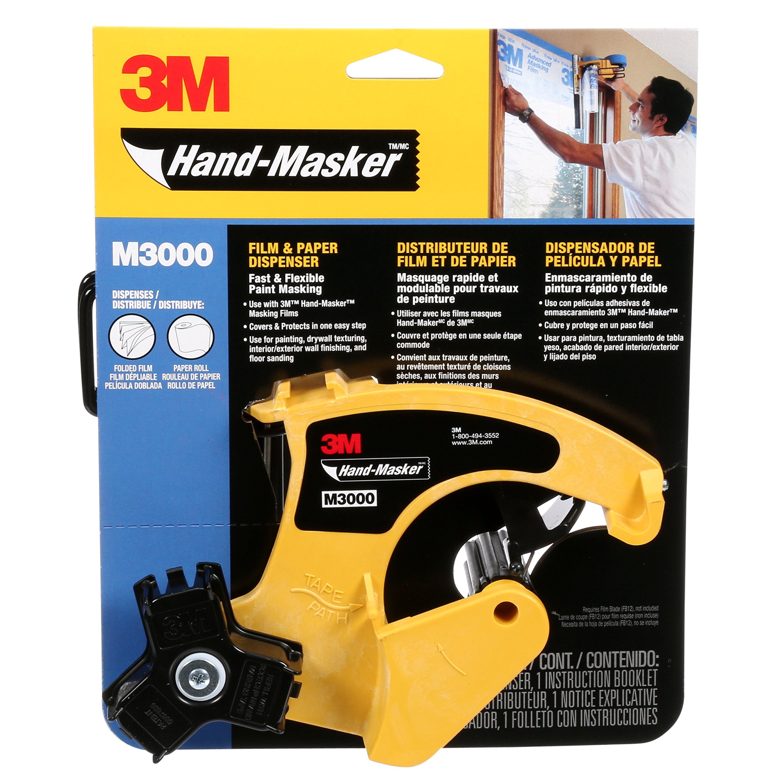 3M COMPANY Hand Masker Dispenser M3000 Hand Masker Dispenser