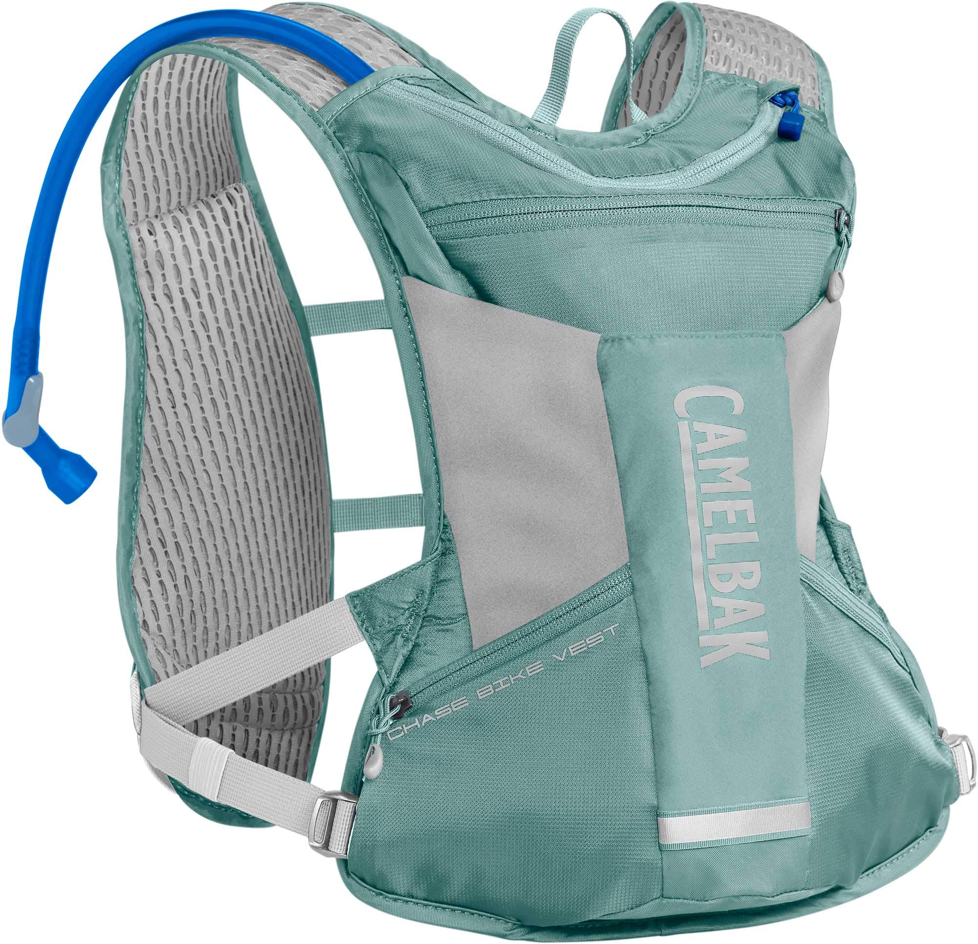 CAMELBAK Chase Bike Vest Packs - Mineral Blue/Silver, One Size