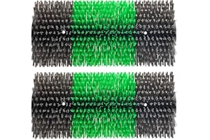 Hehoroo 2PCS Livestock Scratch Brushes - Livestock Anti-itch Tool, Horse Brushes, Relieve Back Itching in Livestock, Appropriate for Horse, Cattle, Pig, Sheep(Green)