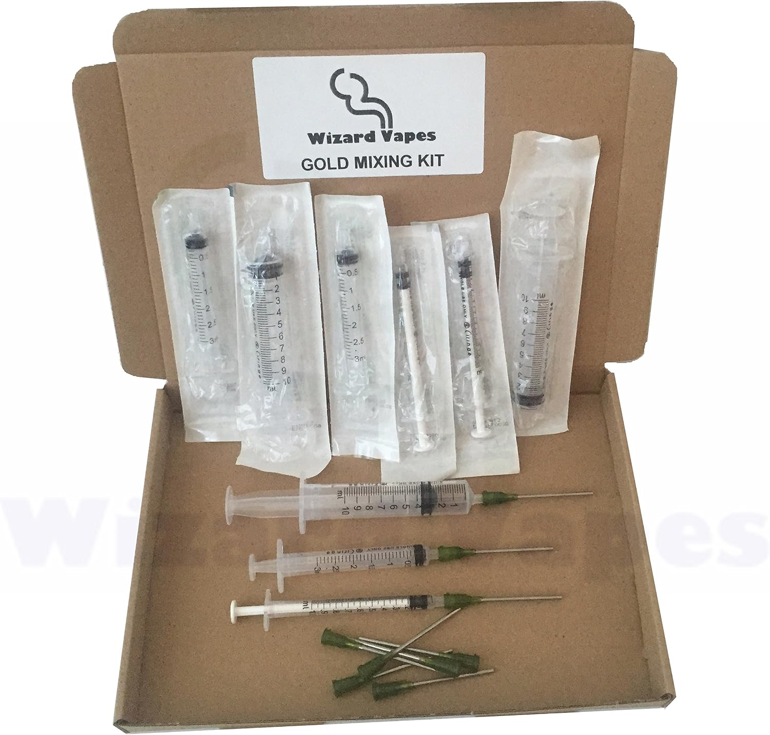 Gold DIY E-Liquid Mixing Accessory Pack, 46 Count (Pack of 1) - Image 3