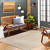 Livabliss Eagean Global Bohemian Outdoor Area Rug,8'10" x 12',Light Brown
