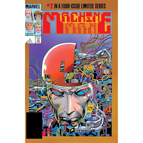 Amazon.com: Machine Man (1984-1985) #1 eBook : DeFalco, Tom