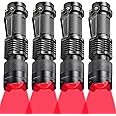 Honoson 2 Pieces Red Light Flashlight LED Single Mode Torch 1 Mode Scalable Red Lens Filter Flashlight for Night Astronomy Aviation Observation Beach Turtle Safe