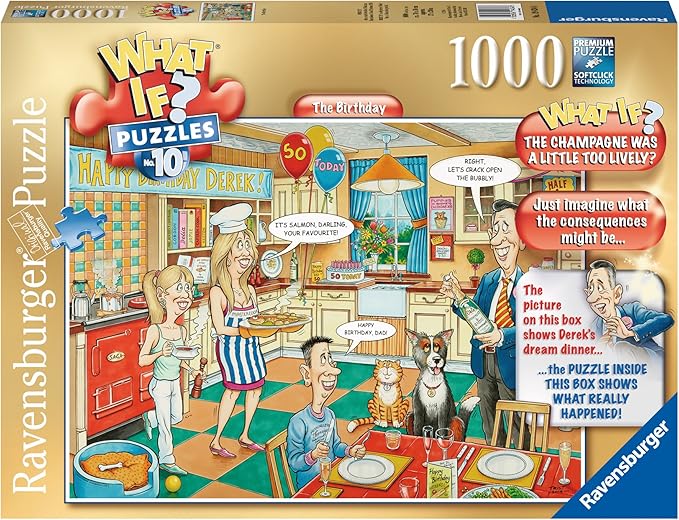 Ravensburger What If Puzzle 1000 Pieces The Birthday Amazon Fr Jeux Et Jouets