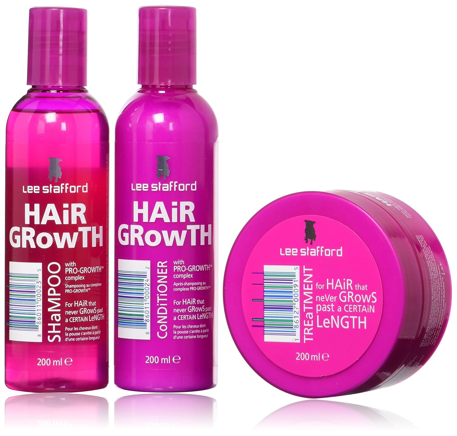 Lee Stafford Hair Growth Treatment X 2 Shampoo X 2 Conditioner