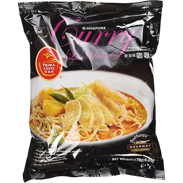 Amazon.com : Prima Taste Laksa La Mian, 185g, (Pack of 12