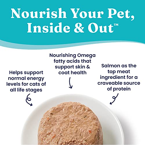 Solid Gold Wet Cat Food Pate for Adult & Senior Cats Real Salmon