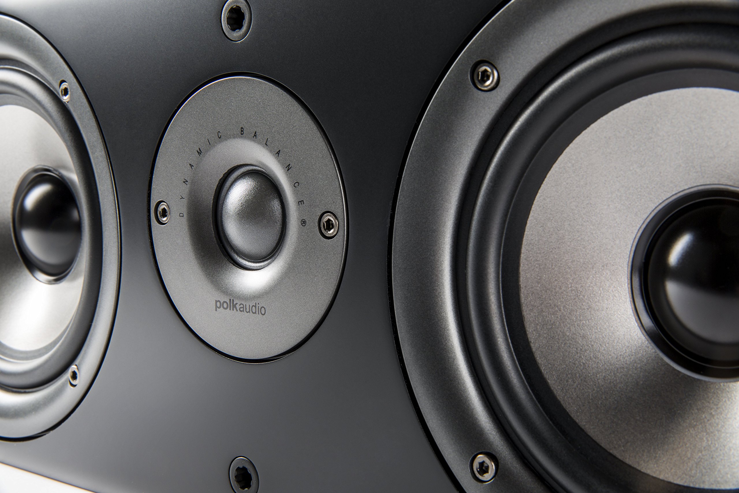 Polk Audio AM1585A CS1 Series II Center Channel Speaker (Black) The