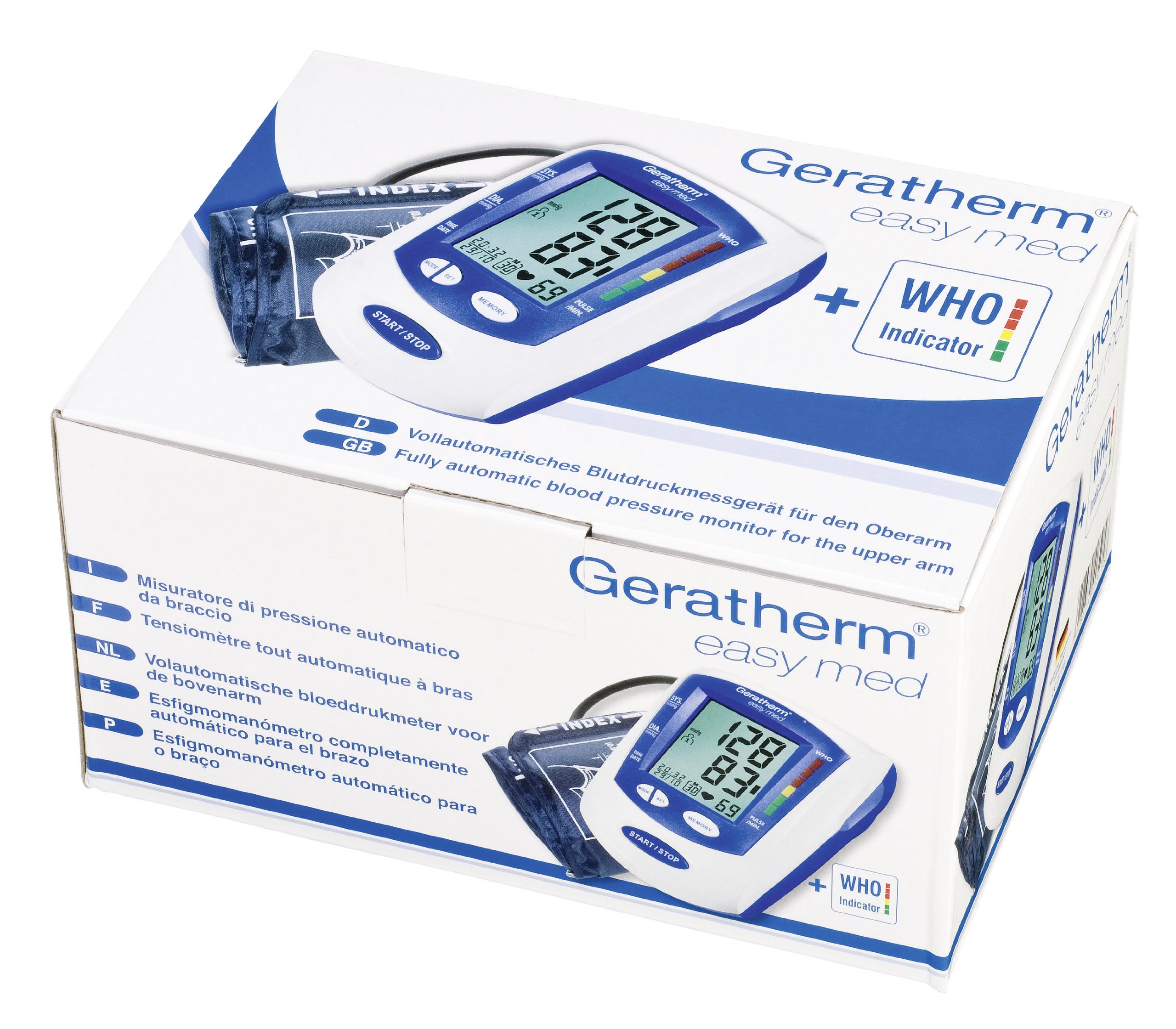 Geratherm Easy Med/Monitor Fully Automatic Upper Arm Blood Pressure