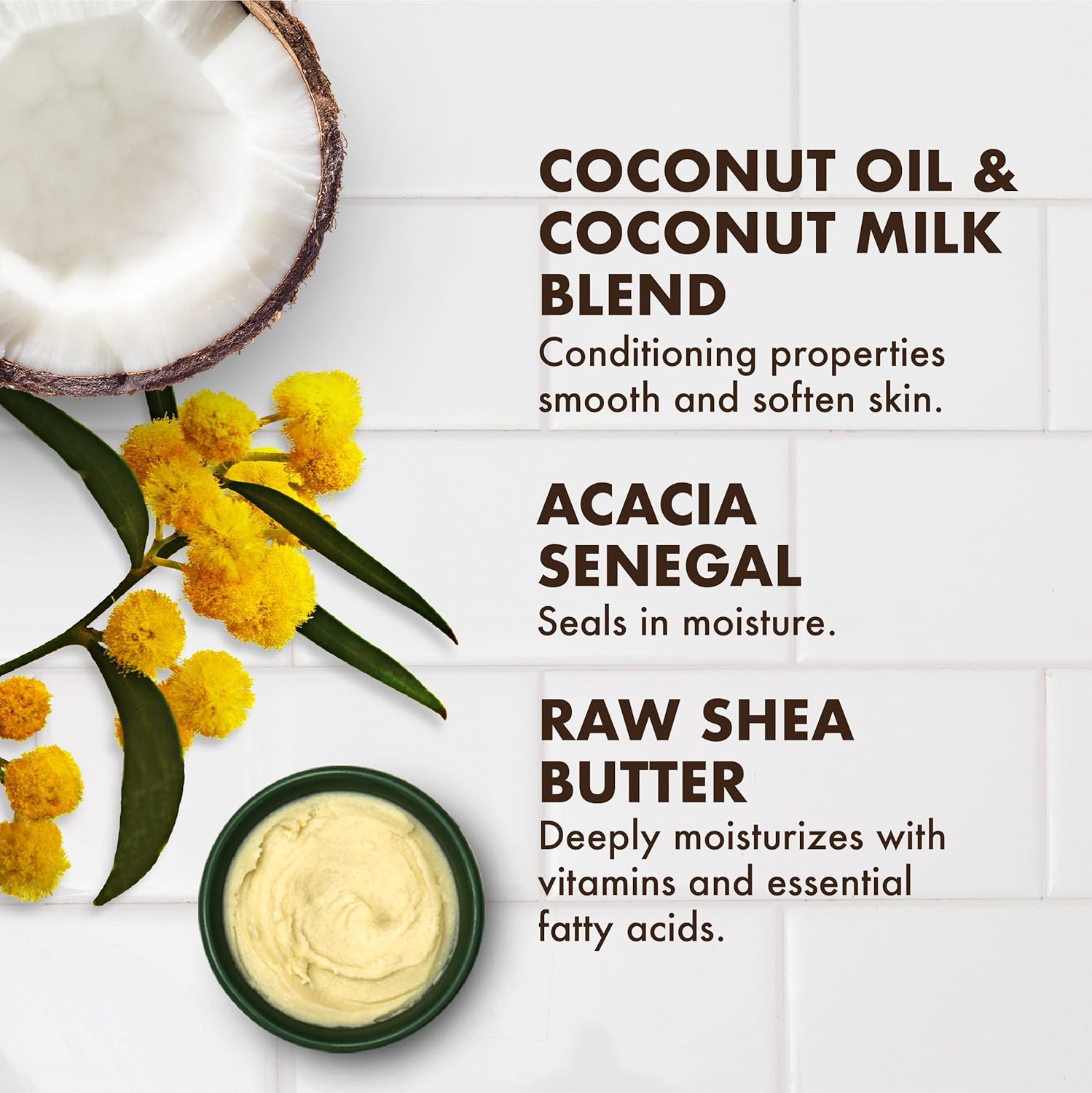 SheaMoisture Daily Hydration Body Oil for Dry Skin 100% Virgin Coconut Oil with Shea Butter 8 oz : Beauty