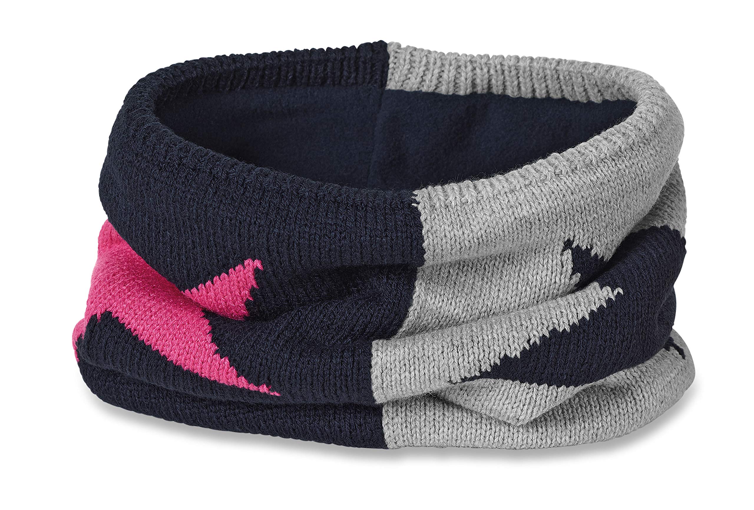 Sterntaler Baby Boys' Strick-Schlupfschal Sciarpa Scarf, Blue (Marine 300), One (Size: 0)