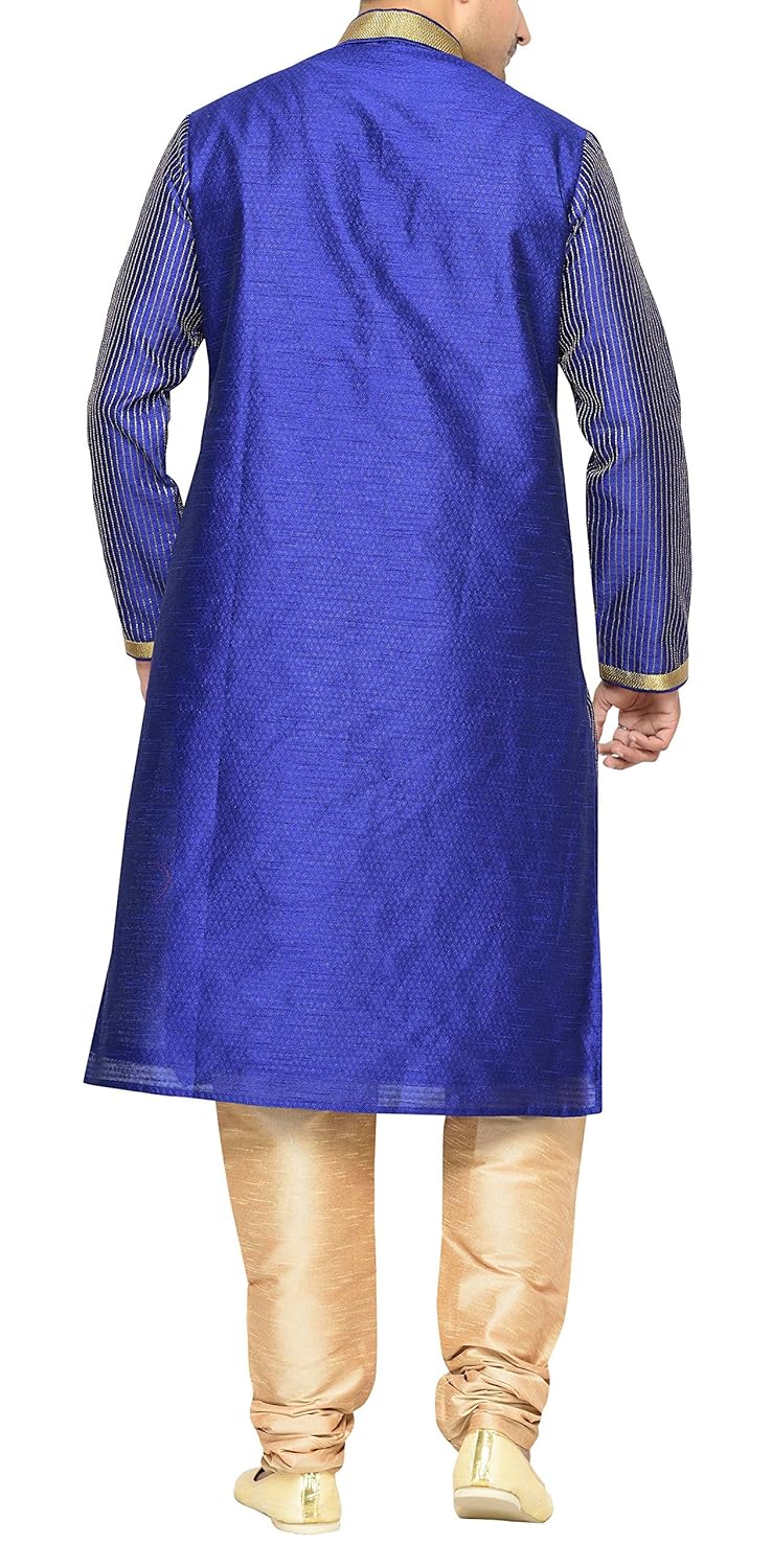 indian poshakh men's silk sherwani