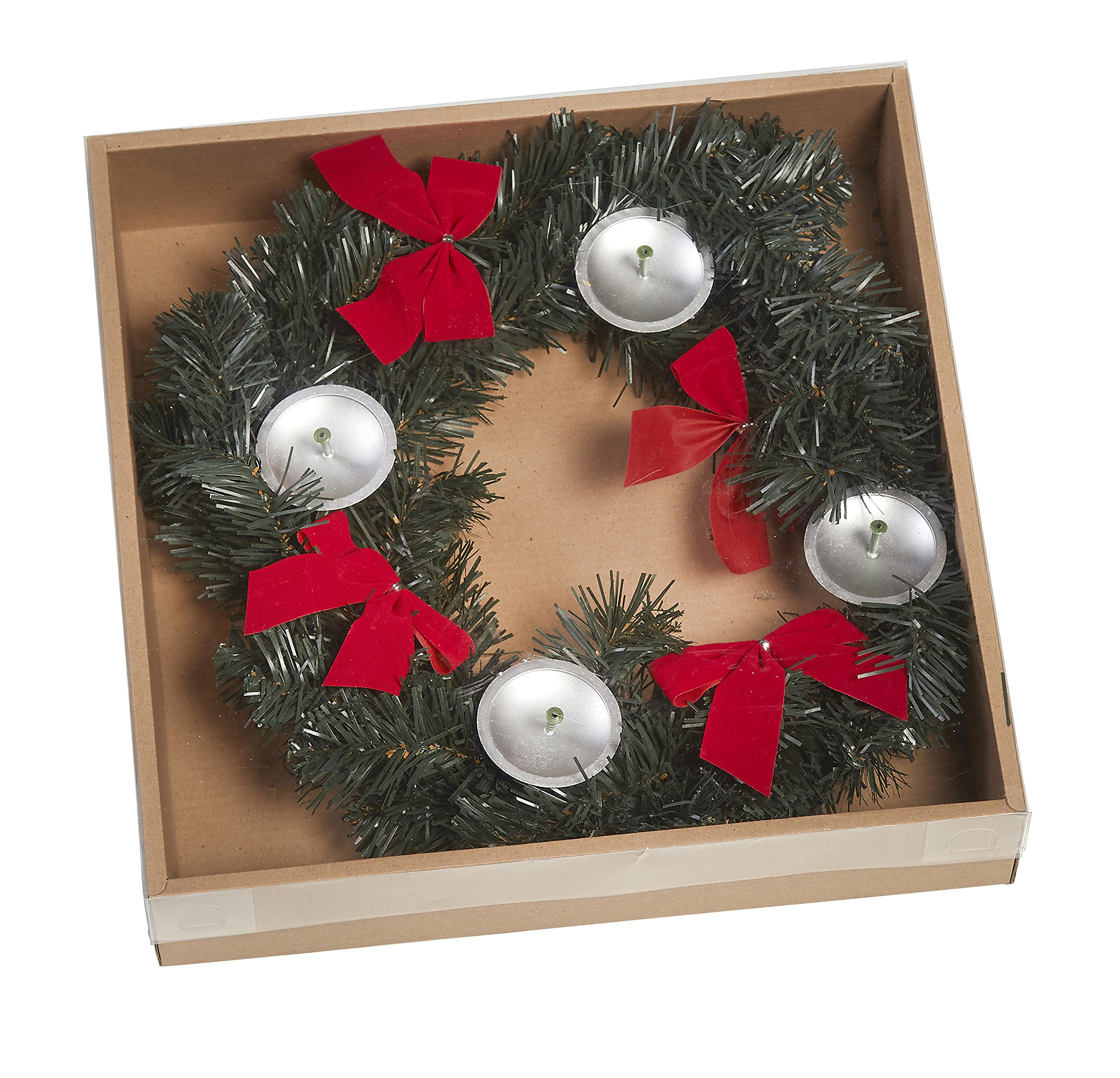 Christmas Gifts 49096 Wreath Candle Holder