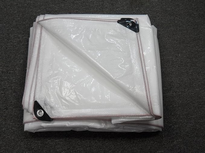 Medium Duty Reinforced Tarpaulin All Purpose Canopy Poly Tarps 9 Mil