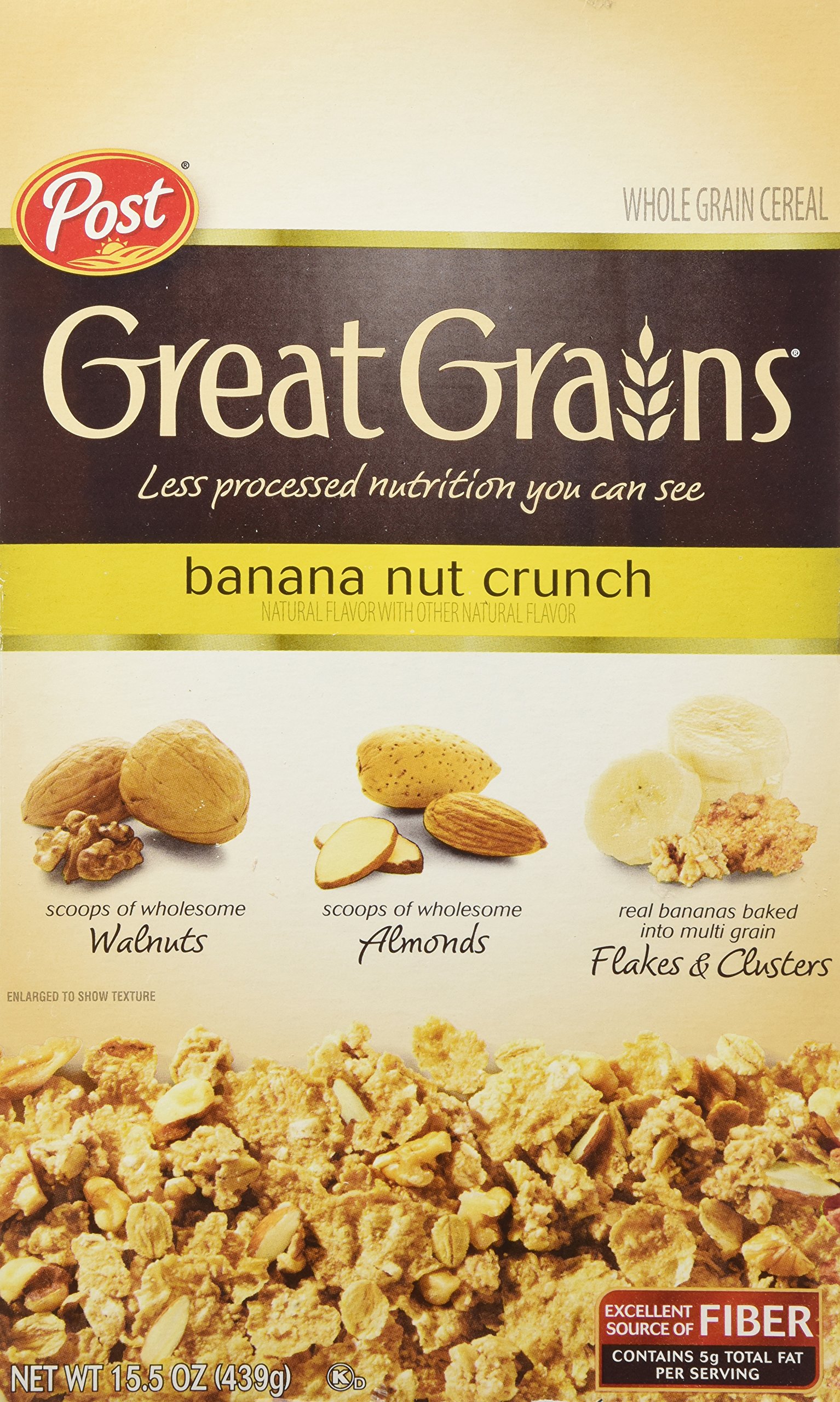 Post Selects Great Grains Banana Nut Crunch Whole