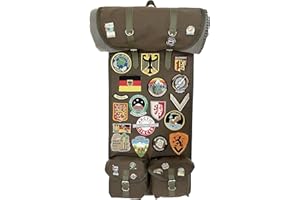 Indiana Jones Inspired 3D Vintage Mountain Rucksack Banner – Multifunctional Wall Display & Organizer for Patches, Pins & Cam