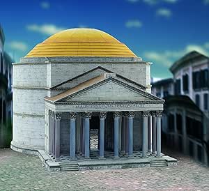 Aue Verlag - Maqueta para Montar del Panteón de Roma, 28 x 19 x 16 cm
