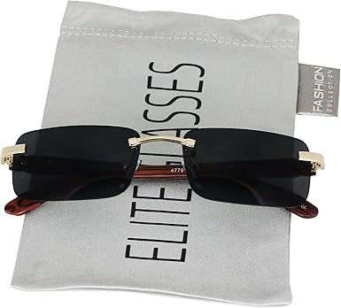 gucci slim rectangular sunglasses