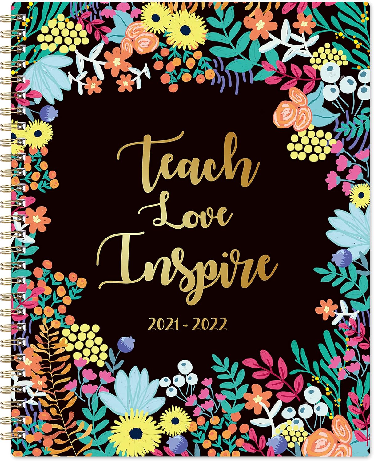 Teacher Planner 2021-2022 - Academic Planner from July 2021 - June 2022, 8'' x 10'', Lesson Plan Book, Weekly & Monthly Lesson Planner with Quotes: Office Products