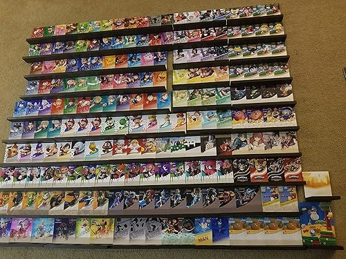 COMPLETE Amiibo Set Wall Over 190 slots!! Including the