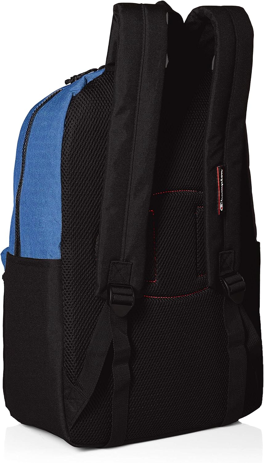 Champion Men's Manuscript Backpack, Heather Grey, One Size: Clothing