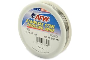 AFW American Fishing Wire Stainless Steel Trolling Wire (Single Strand)